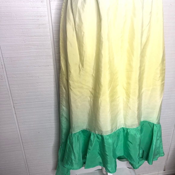 Lilly Pulitzer silk tube top high/low ombré dress - Picture 3 of 16